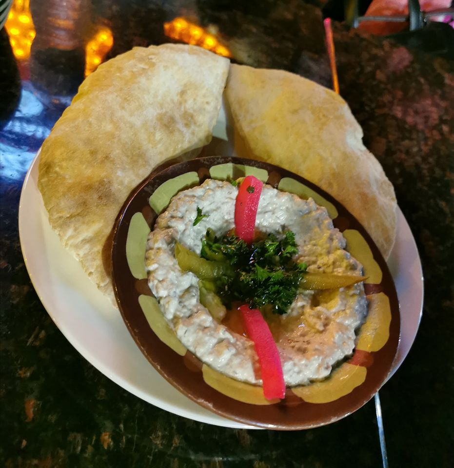 Casablanca’s Baba ghanoush and Niagara’s evening!